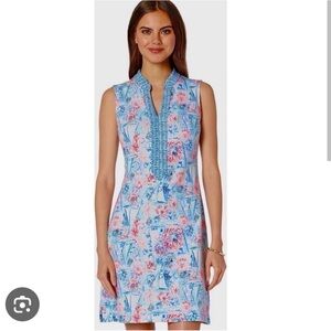 Lilly Pulitzer Pink and Blue Sundress